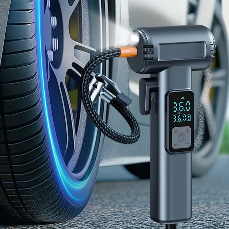 Tire Pressure Monitor - Compresseur d'air sans fil personnalisable pour