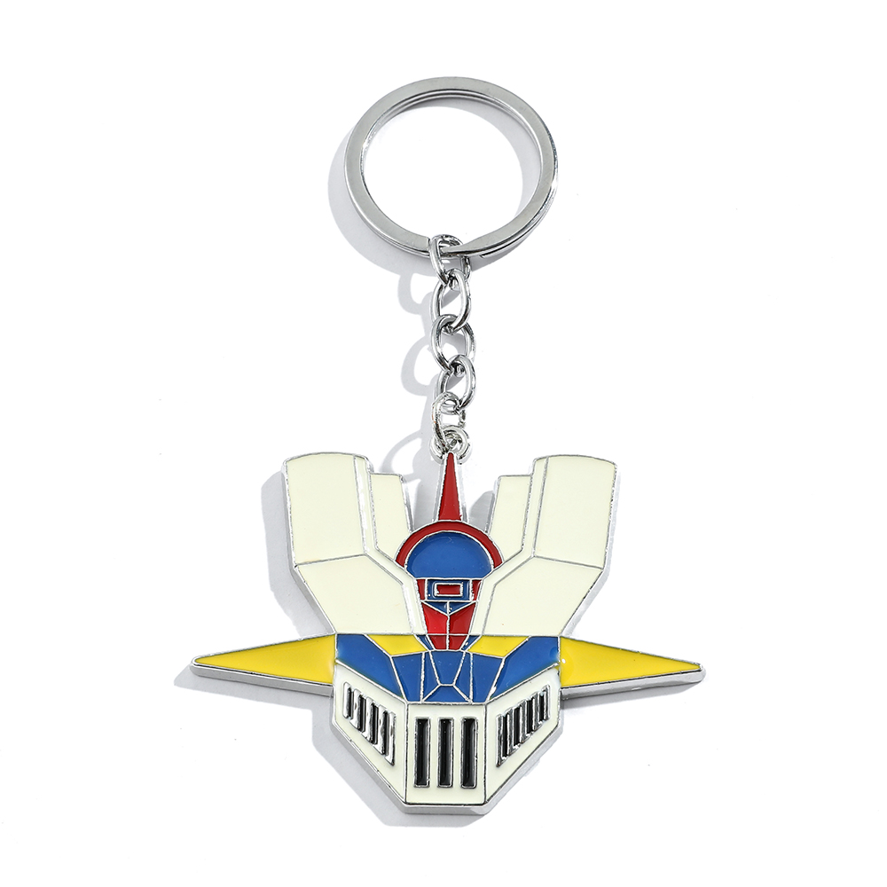Car Accessories Girl - Porte-clés Logo Robot Guerrier Anime Dessin