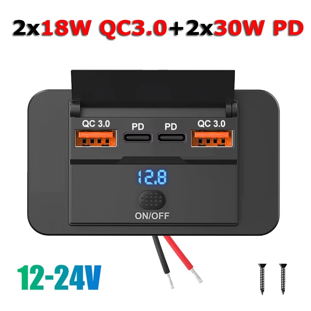 Car Accessories Thailand - Chargeur Rapide USB Type C avec