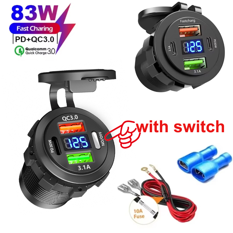 Car Accessories Thailand - Chargeur de voiture rapide QC 3.0