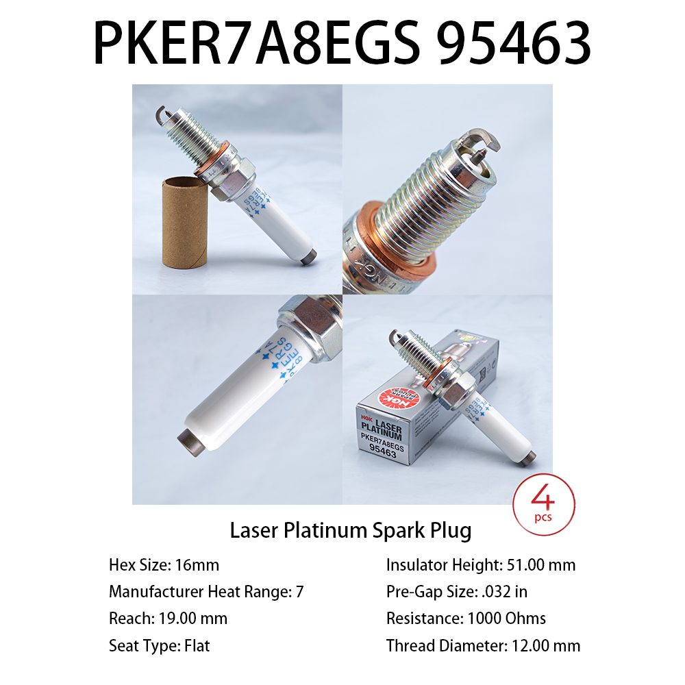 Ngk Spark Plug Laser Iridium - Bougie d'allumage NGK Laser Iridium, PKER7A8EGS