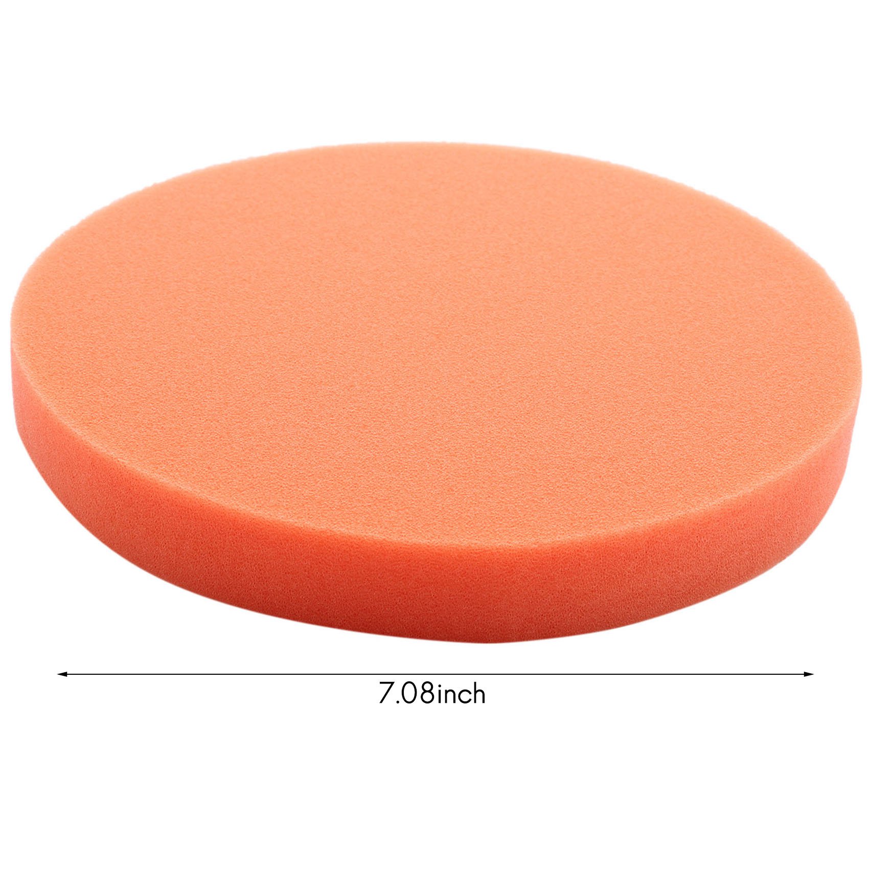 Car Wax Polishing Pad - A06K 10 pièces 180Mm 7 pouces