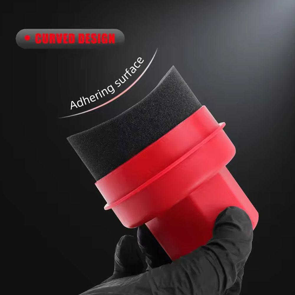 Car Wax Polishing Pad - Applicateur de cire de pneu réutilisable,