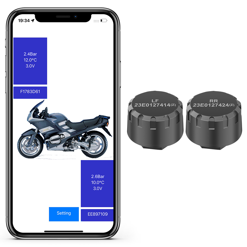 Tire Pressure Monitor - Système de surveillance de la pression