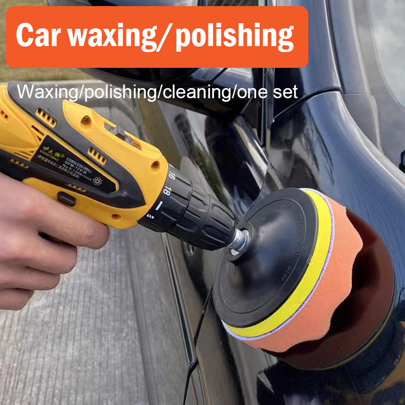 Car Wax Polishing Pad - Tampon éponge de polissage 3 pouces