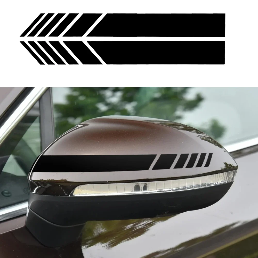 Car Accessories Nz - Autocollant universel de rétroviseur latéral de