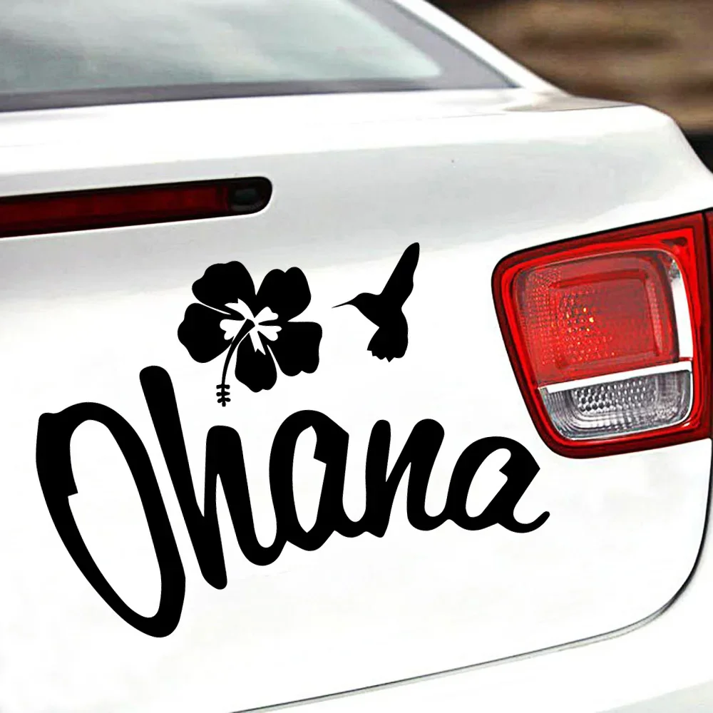 Car Accessories Nz - Autocollants de personnalité Ohana pour voitures,