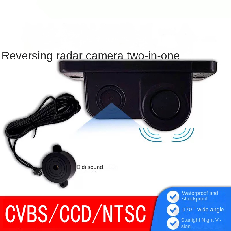 Car Accessories Sound System - JISUIDA caméra de recul HD 2