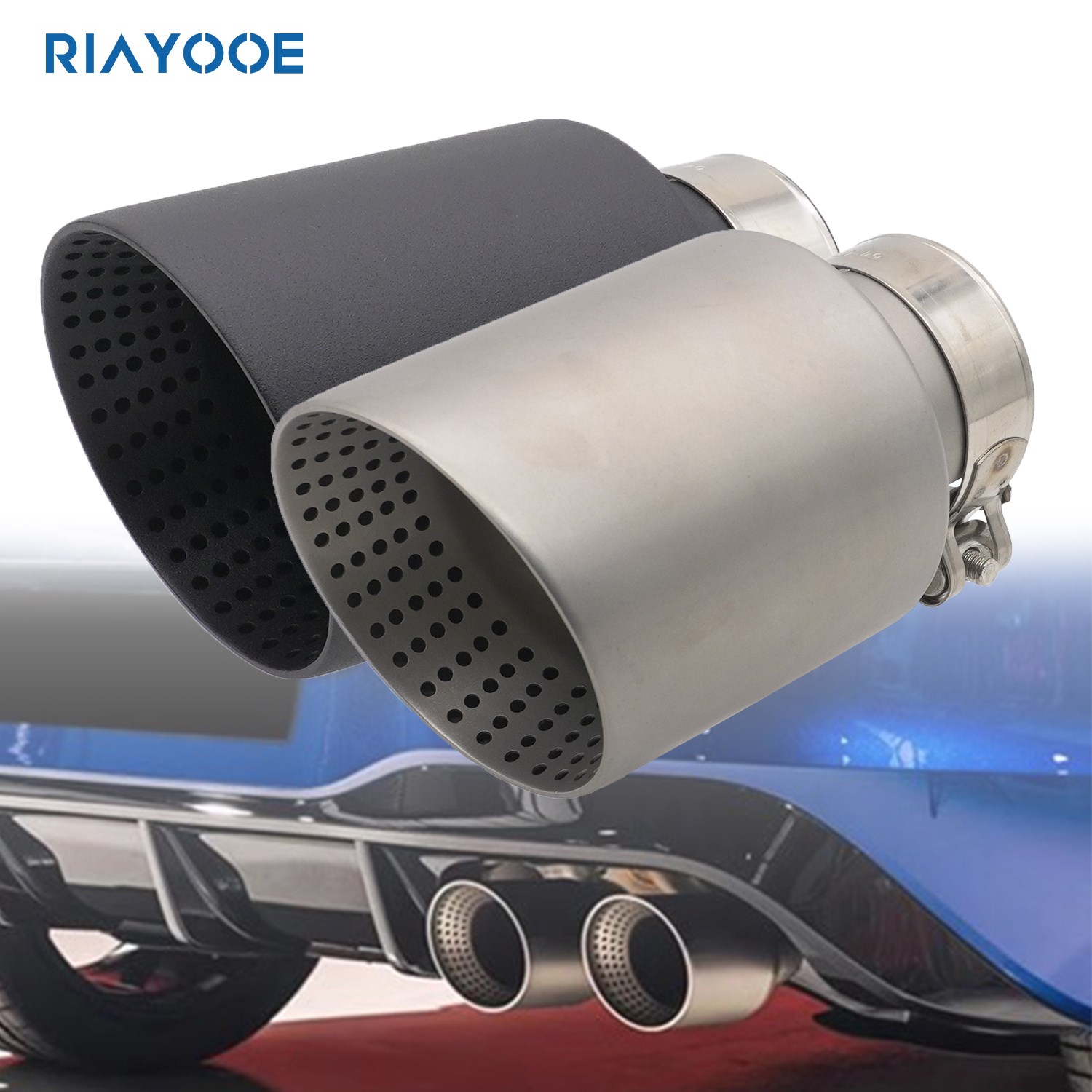 Car Accessories Sound System - Embouts de silencieux d'échappement de voiture,