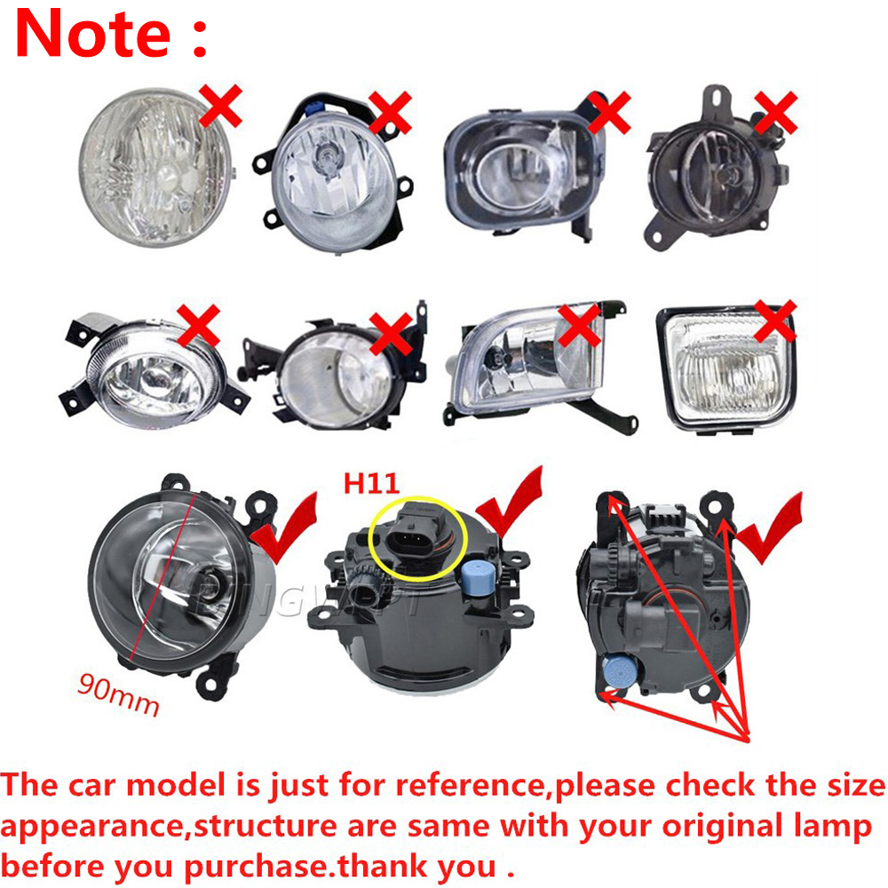Feux antibrouillard pour voitu - Car Accessories For Road Trip avis et prix