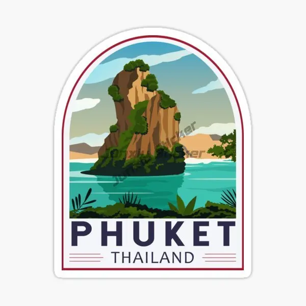 T drapeau thaïlandais paysage  - Car Accessories Thailand avis et prix