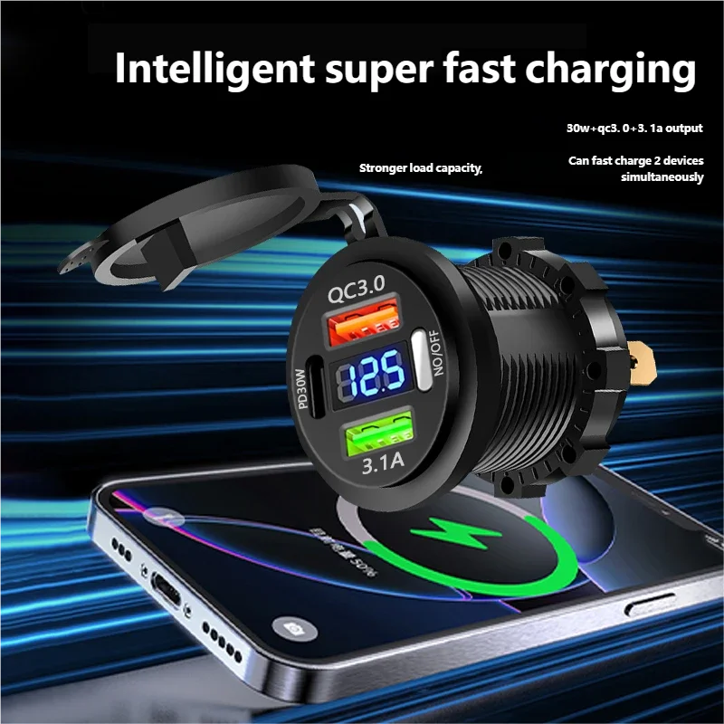 Chargeur de voiture rapide QC  - Car Accessories Thailand avis et prix