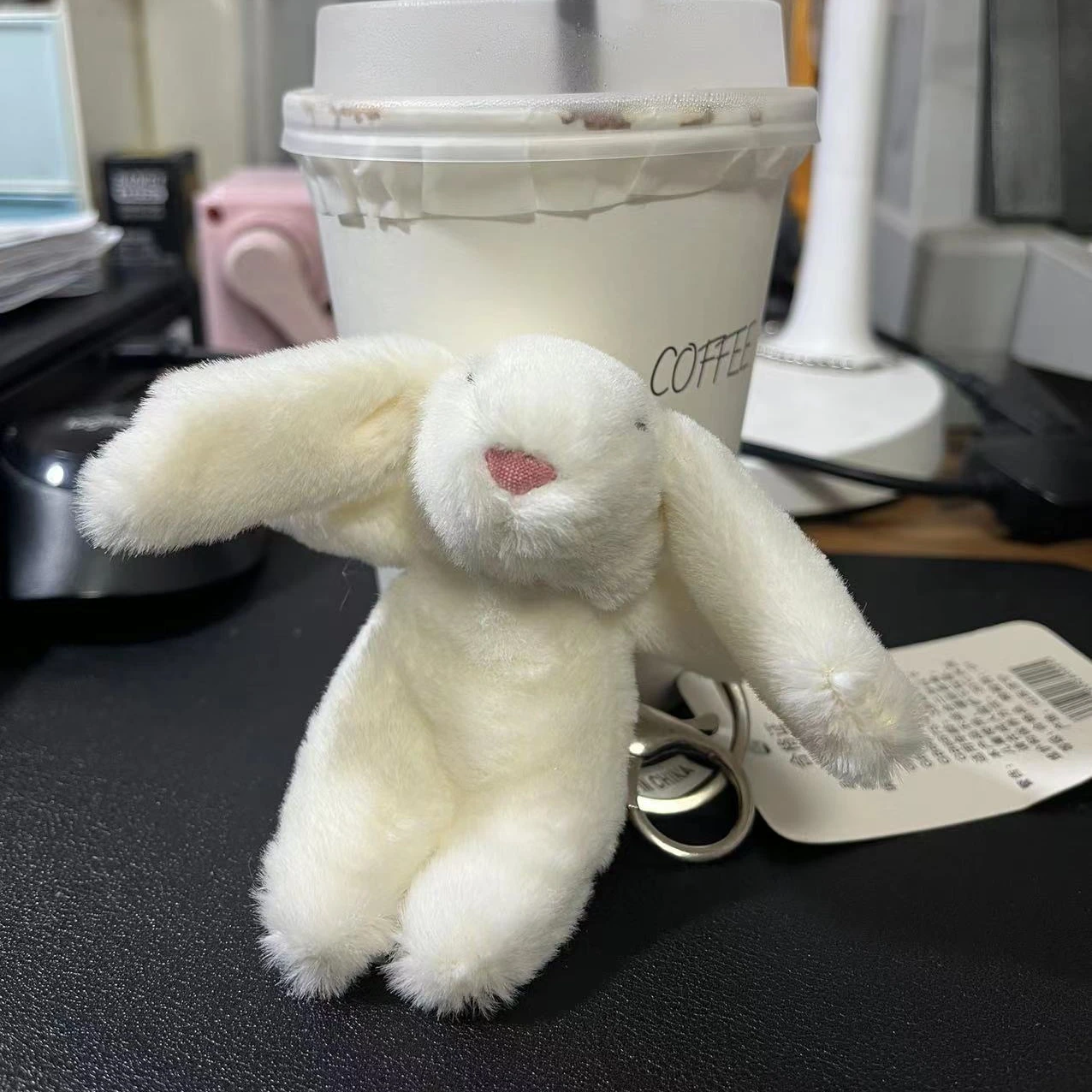 Porte-clés Lapin Mignon en Pel - Car Accessories Girl avis et prix
