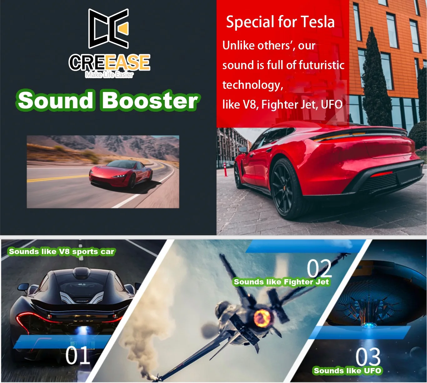 Système universel de surpressi - Car Accessories Sound System avis et prix