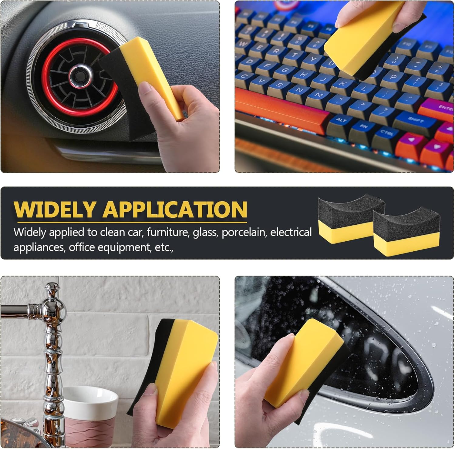 Éponge de nettoyage automobile - Car Wax Polishing Pad avis et prix