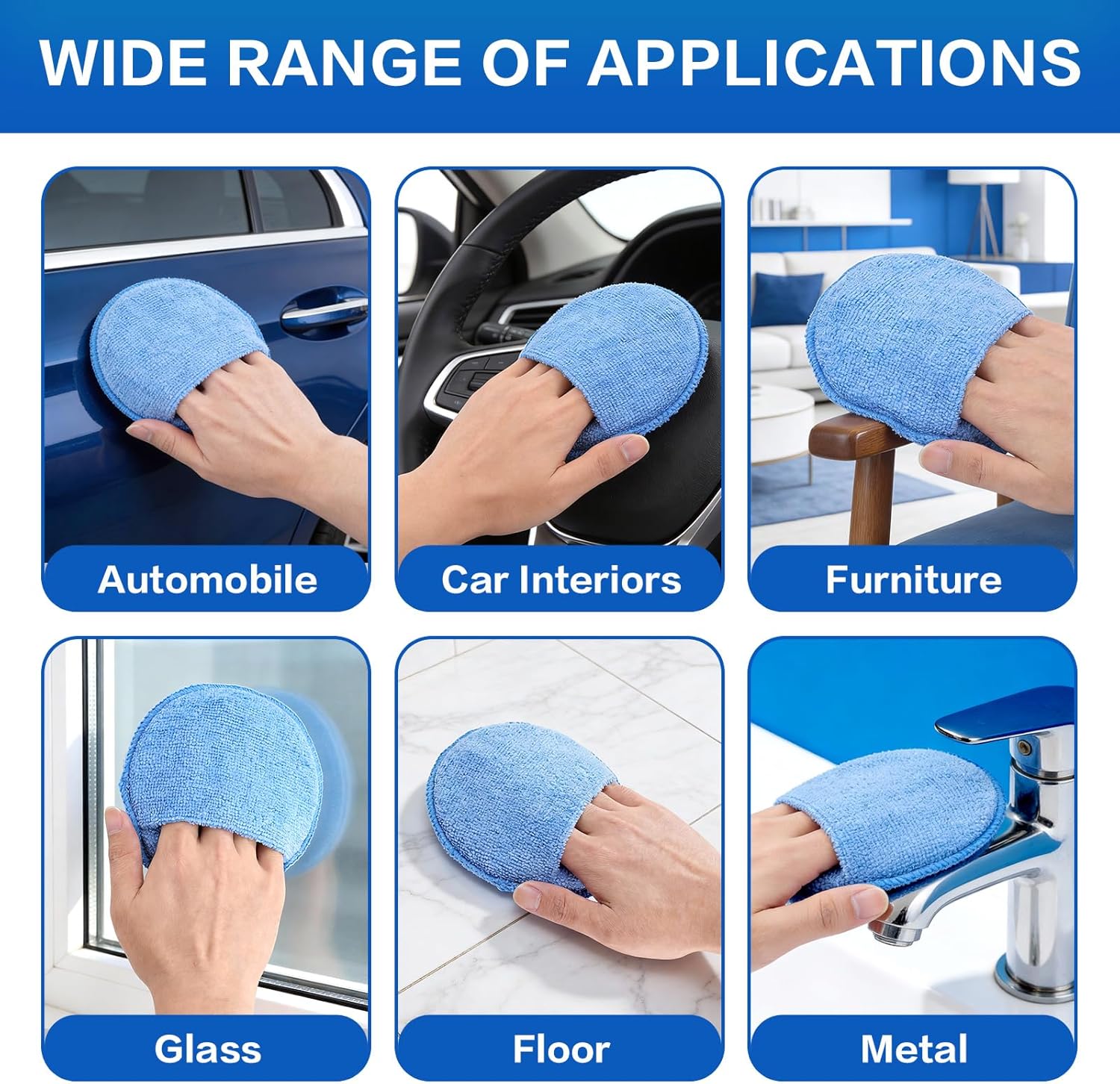 Éponge de nettoyage automobile - Car Wax Polishing Pad avis et prix