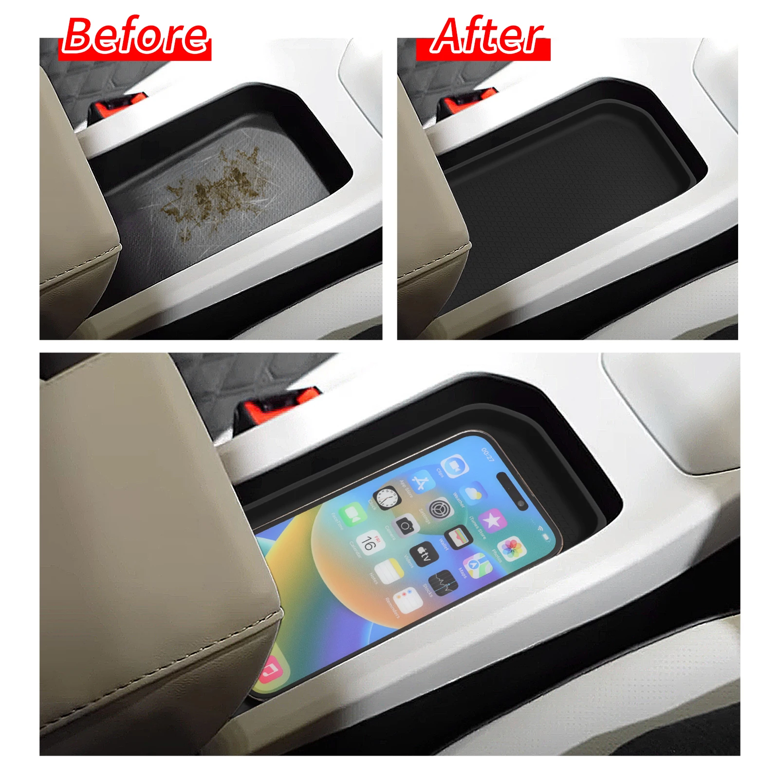 Tapis de rangement pour consol - Car Accessories Thailand avis et prix