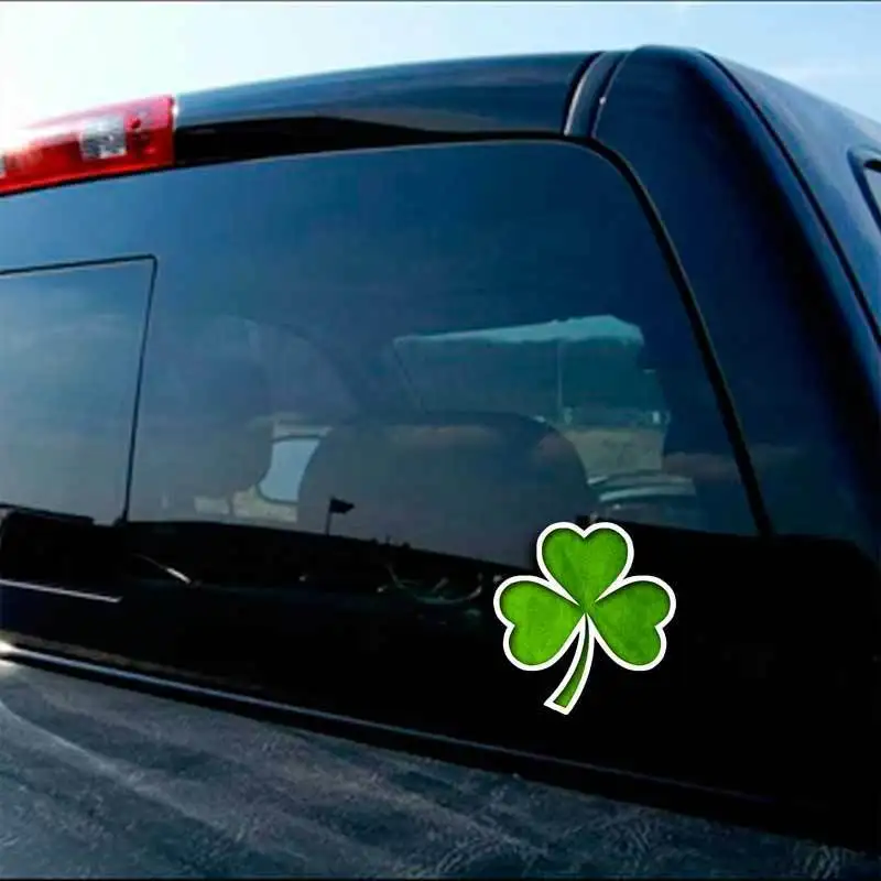 Autocollant de trèfle irlandai - Car Accessories Ireland avis et prix