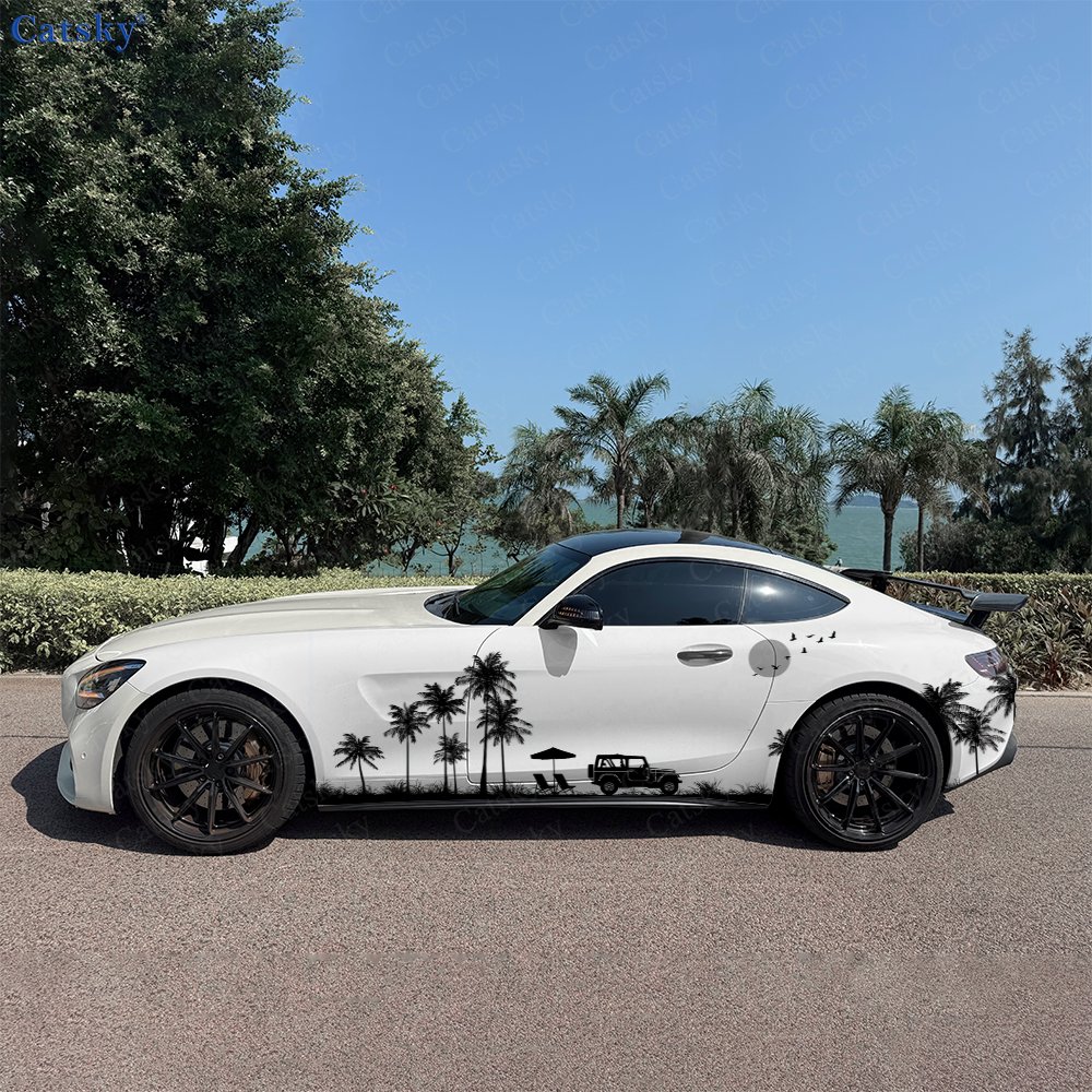 2 autocollants latéraux de voi - Car Accessories For Road Trip avis et prix