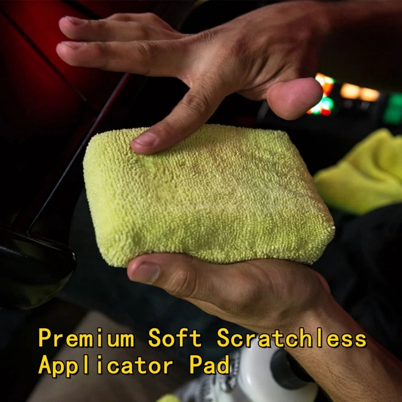 8 tampons applicateurs de cire - Car Wax Polishing Pad avis et prix