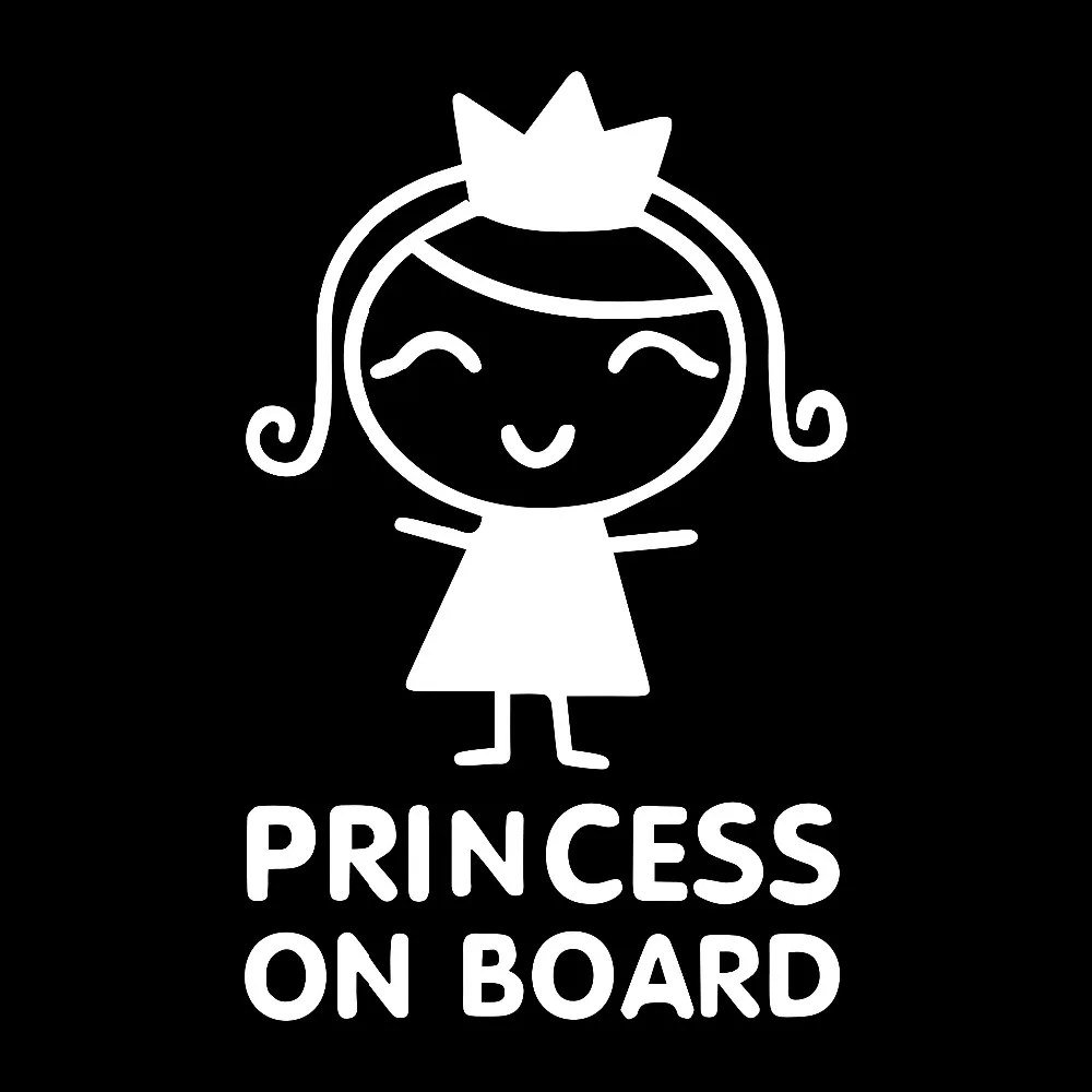 Autocollants de voiture prince - Car Accessories Girl avis et prix