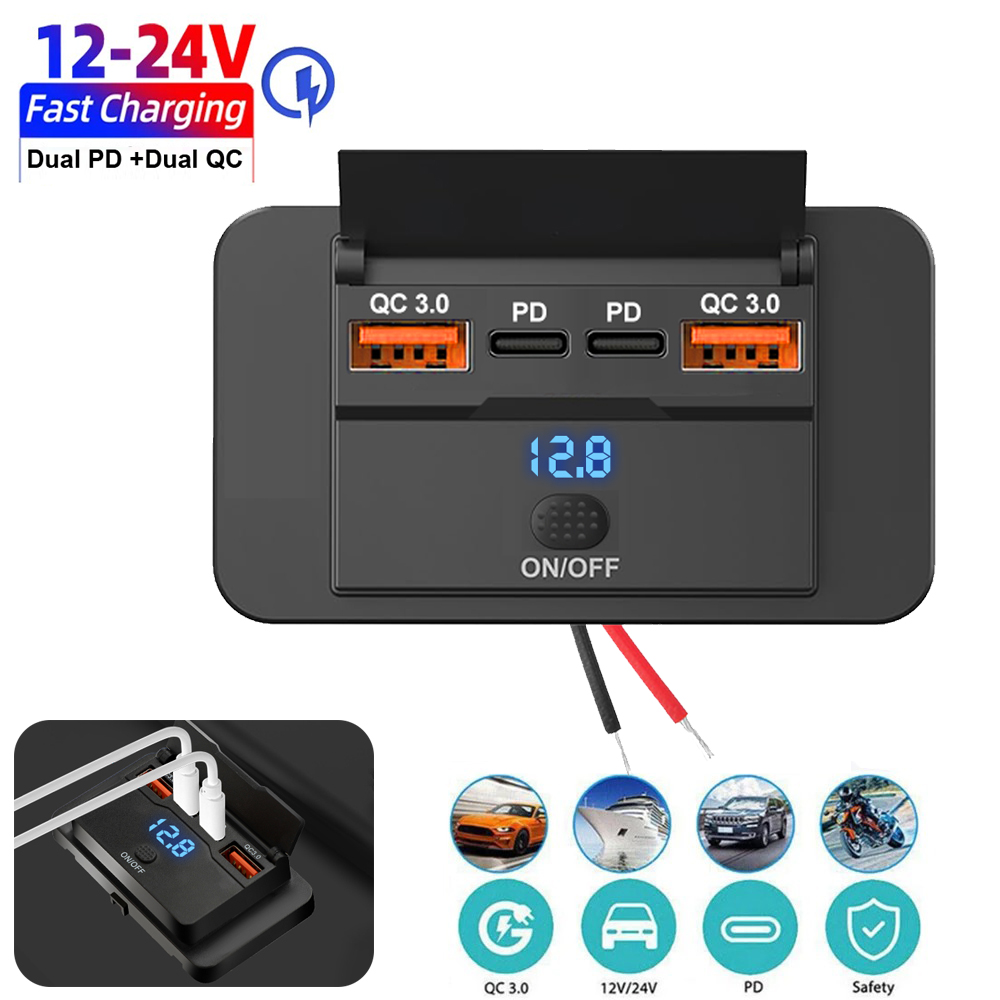 Nouveau panneau de prise de ch - Car Accessories Thailand avis et prix