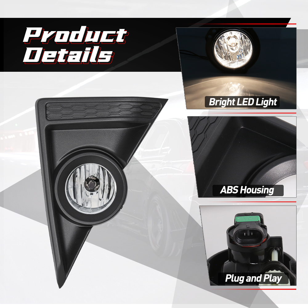 Assemblage de phare antibrouil - Car Accessories For Road Trip avis et prix