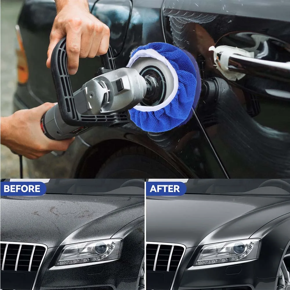 Tampon de polissage en microfi - Car Wax Polishing Pad avis et prix